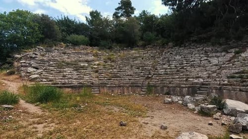 Phaselis Ancient City in Kemer of Antalya or Faselis Was a Greek and Roman City Coast Ancient Lycia