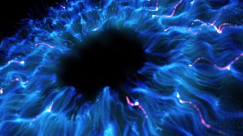 Celestial Observer Blue Eye Motion Graphics 5 2K