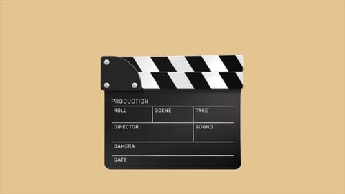 Movie Clapperboard 4K