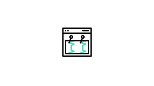 Icono animado de sismómetro