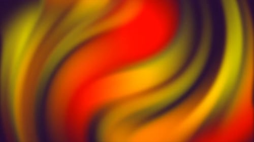 Vibrant Abstract Fluid Wave Background Loop