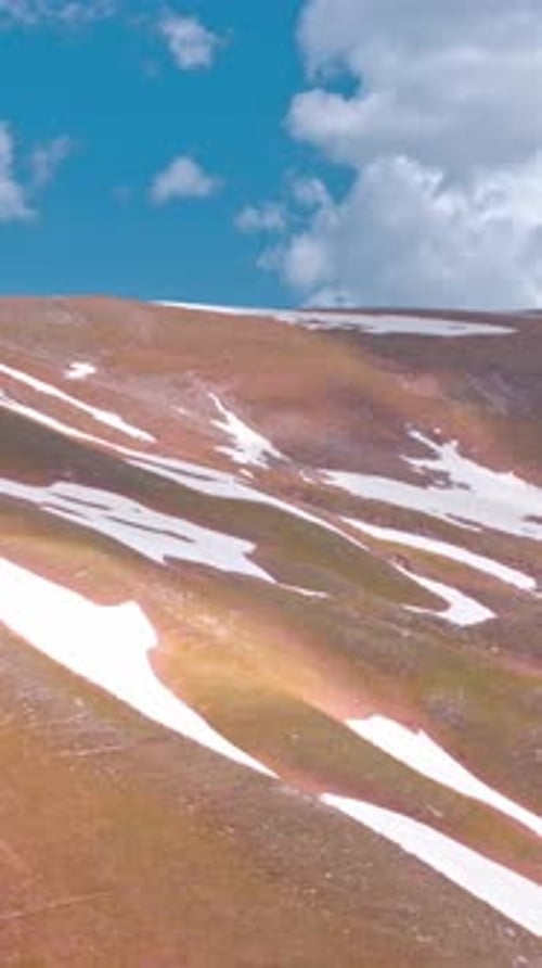 Vertical View Of Caucasus Mountains