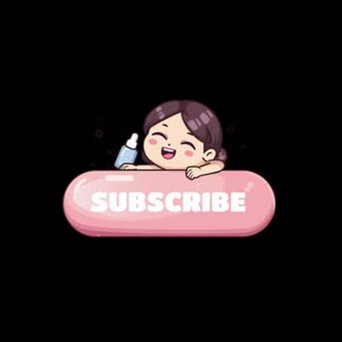 Cute Animated Subscribe and Notification Bell Button