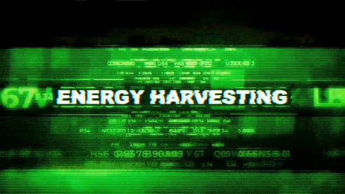 Glitch Text Reveal Over Green Digital Code Background