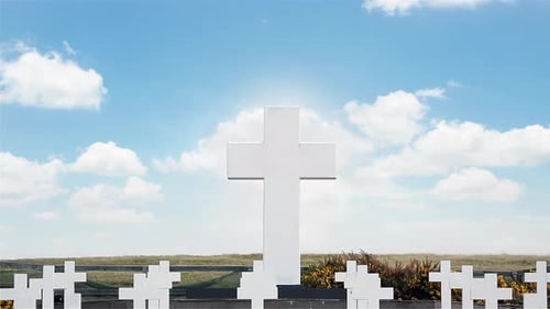 Cimetière de Darwin, îles Malouines (Îles Malvinas) - 4K