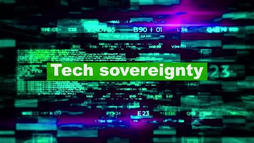 Tech Sovereignty Tech Words Hi Tech Backgrounds 05