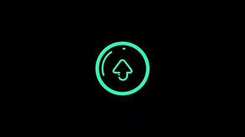 Upload icon animation