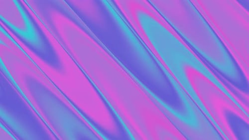 Abstract Fluid Gradient Background Animation with Holographic Colors