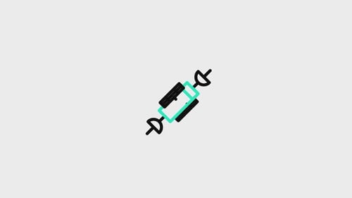 Satellite Line Animated Icon