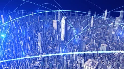 5G Optical Signal Covers The Science And Technology City