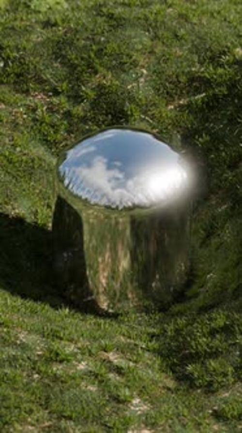 Surreal Shape Inflating Loop 3D Animation