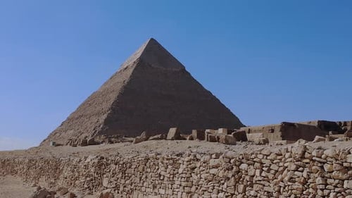Pyramids Of Ancient Egypt In Giza