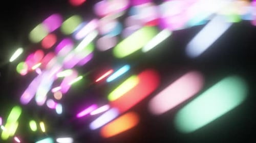 the background of neon lights . Neon rays move along a trajectory at high speed. loop