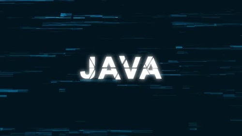 Futuristic Digital Glitch Text Reveal Animation