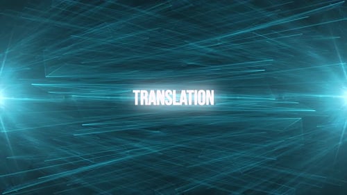 Futuristic Digital Network Grid Text Reveal Background