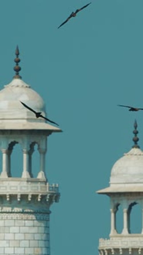 Agra, Uttar Pradesh, Inde, noir