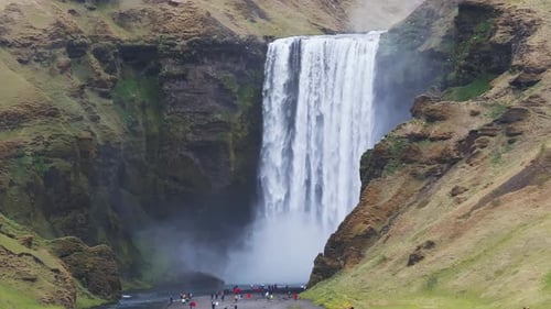 Impressively Beautiful Nature of Iceland During Sunset