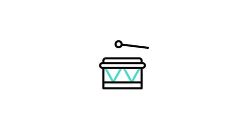 Drum Animated Icon
