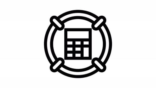 target line icon animation