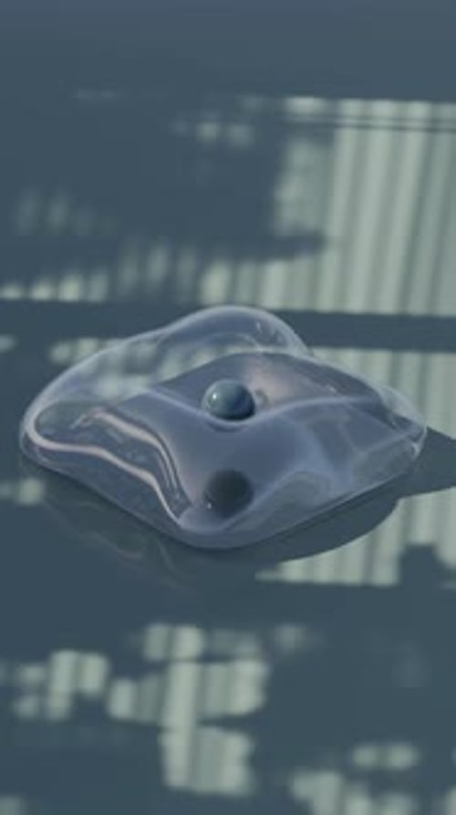 Cloth Ball Bouncing Loop 3D
