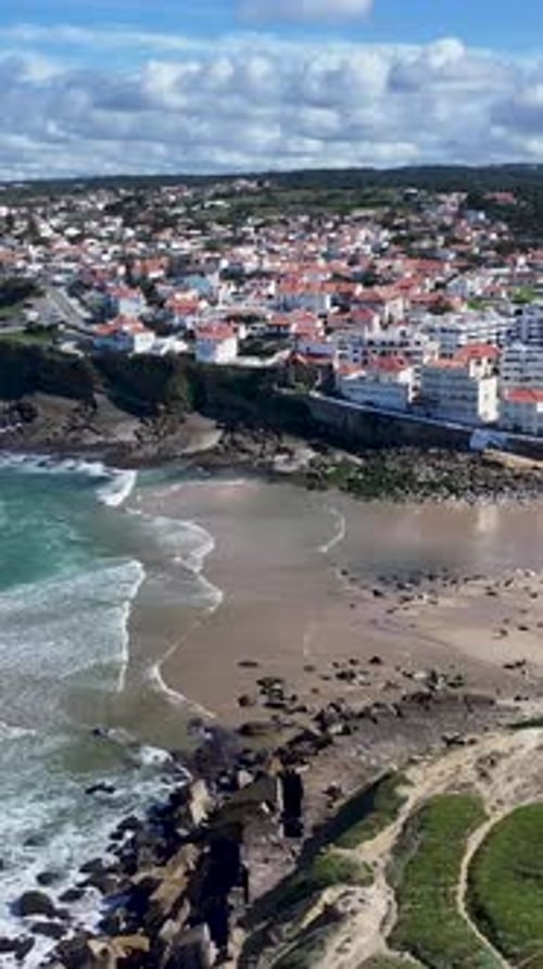 Coast Village At Sintra In Lisbon District Portugal.