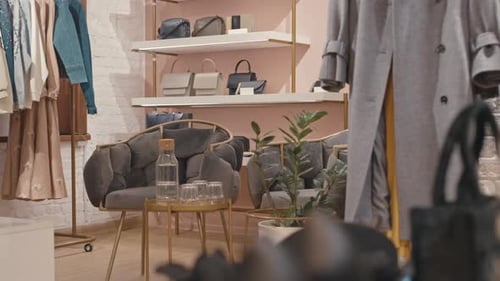 Luxury Clothes Boutique Interior