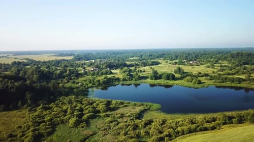 Nature Of Lake Bolshoye Ostrovlyanskoye 07