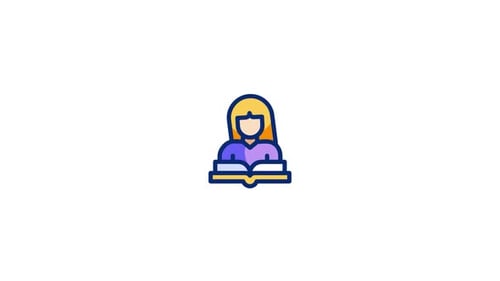 Reading Animated Icon