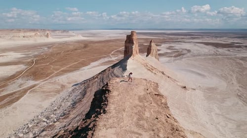 Embarking on a Journey to Explore Unique and Stunning Rock Formations in a Desert