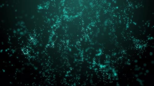 Background with particles | 4K