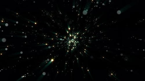 Bright and Shiny Particles Loop 4K