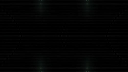 Sleek modern tunnel with glowing neon lights beckons forward motion