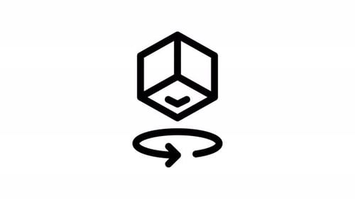 box line icon animation