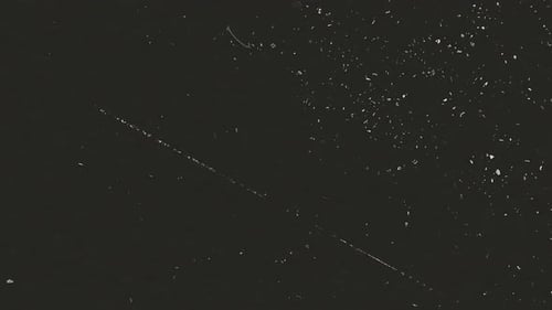 Animated Film Grunge Overlay with Dust and Scratches