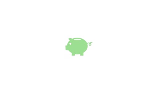 Economy Return On investment symbol icon animation video