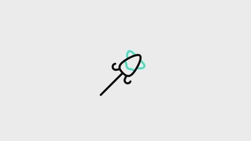 Squid Line Animated Icon
