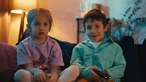 Children's Reactions to Watching Cartoons on TV