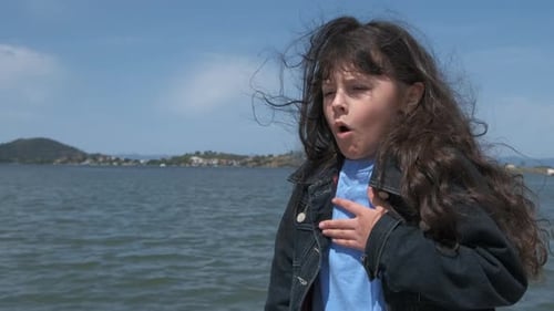Kind mit Asthma
