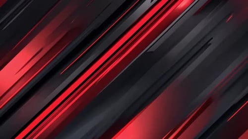 Dynamische rote Diagonale, geometrisch