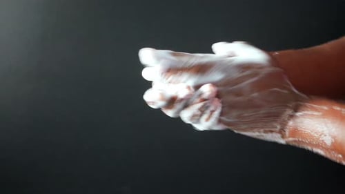 Hands Soaping for Health and Hygiene