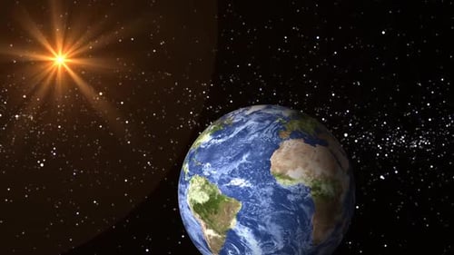 earth planet animation