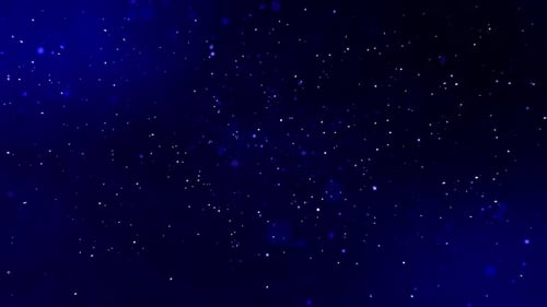 Particles Blue Background Loop