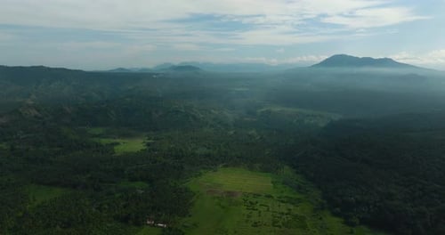 Tropical Mountain in the Philippines