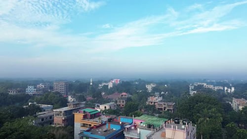 Urban Marvels Unveild Drone's Eye View Of Striking City Buildings Bangladesh
