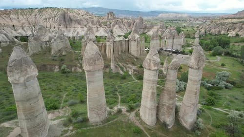 Aerial View of Geological Park Valley