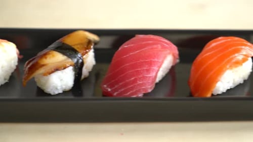 mixed sushi set - Japanese food