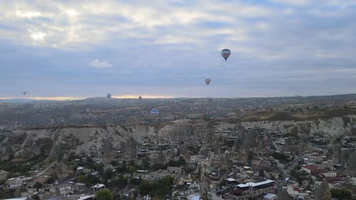 aerial Cappadocia Turkey