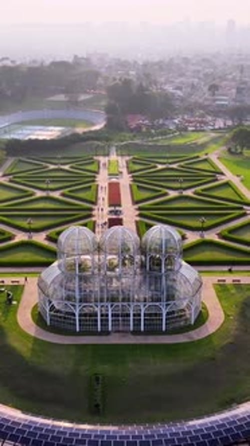 Botanical Garden At Curitiba In Parana Brazil.