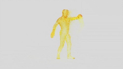 11 Character Oil Dancing Splashes HD