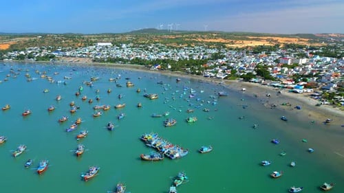 Fishing Village in Mui Ne Vietnam